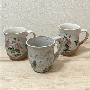 Floral Ceramic Mugs